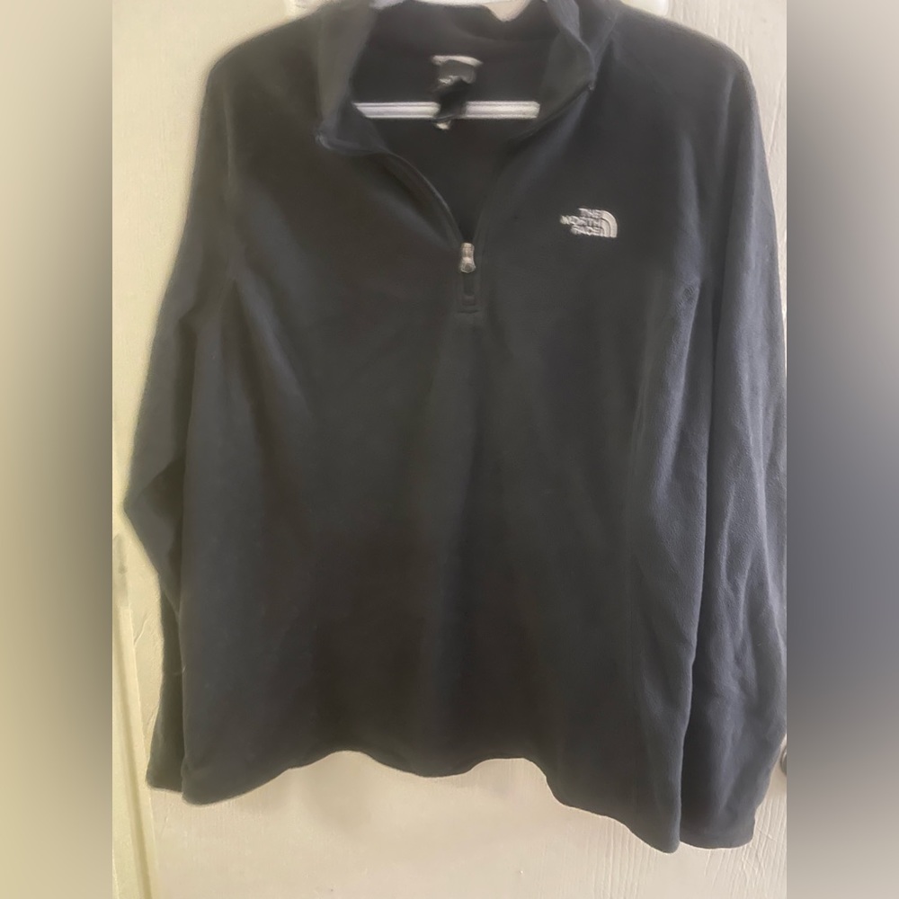North face Women’s 1/4 zip XL black